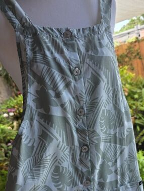 Volcom Lighthearted Tropical Print Romper Shorts XS